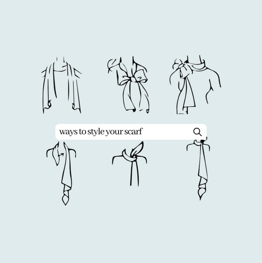 Ways to Style Your Scarf