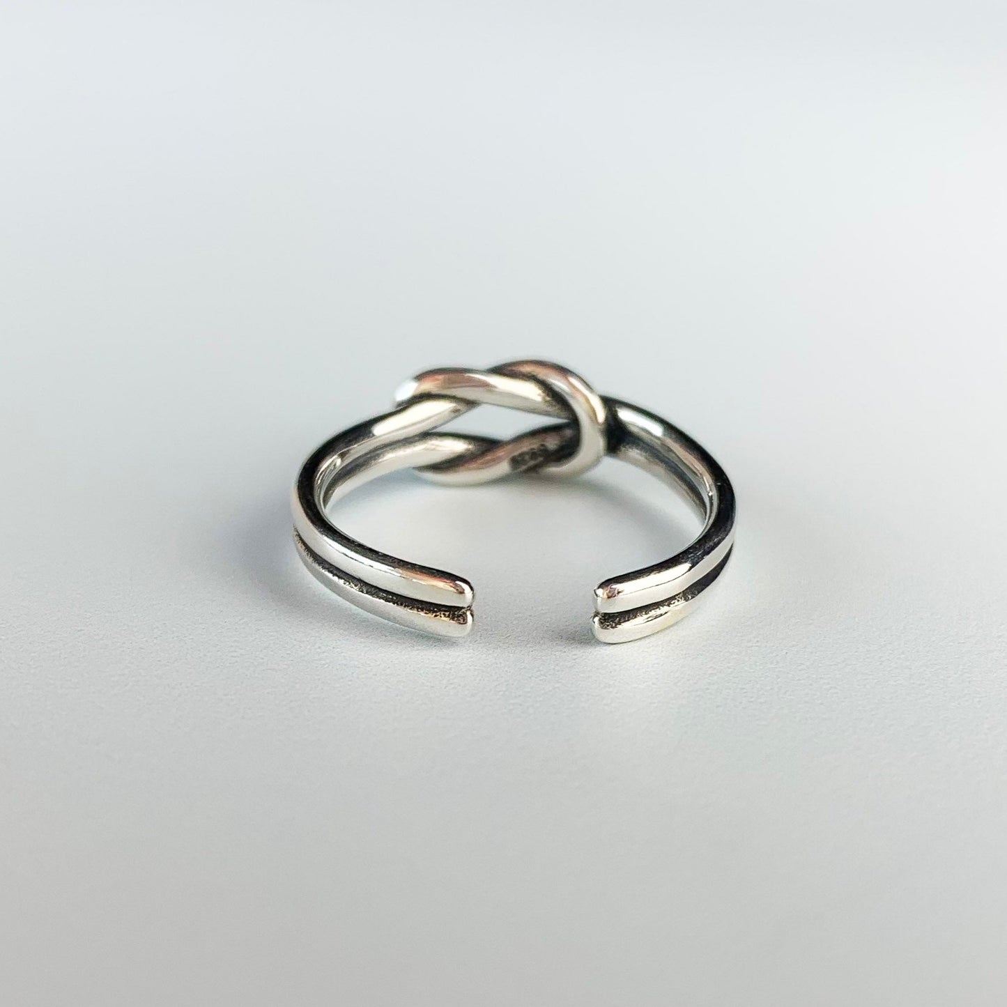 Adjustable Square Knot Ring