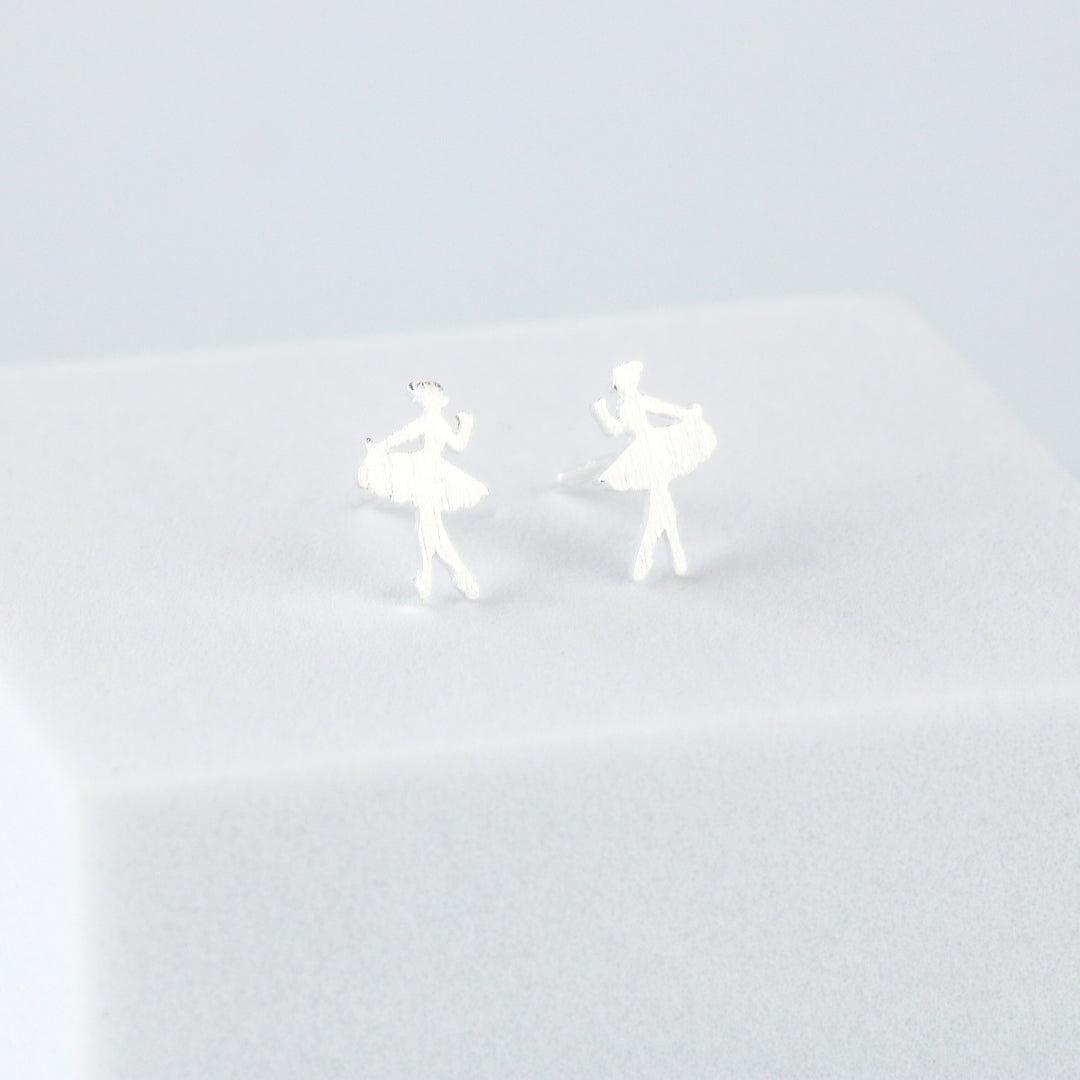 Ballerina Stud Earrings