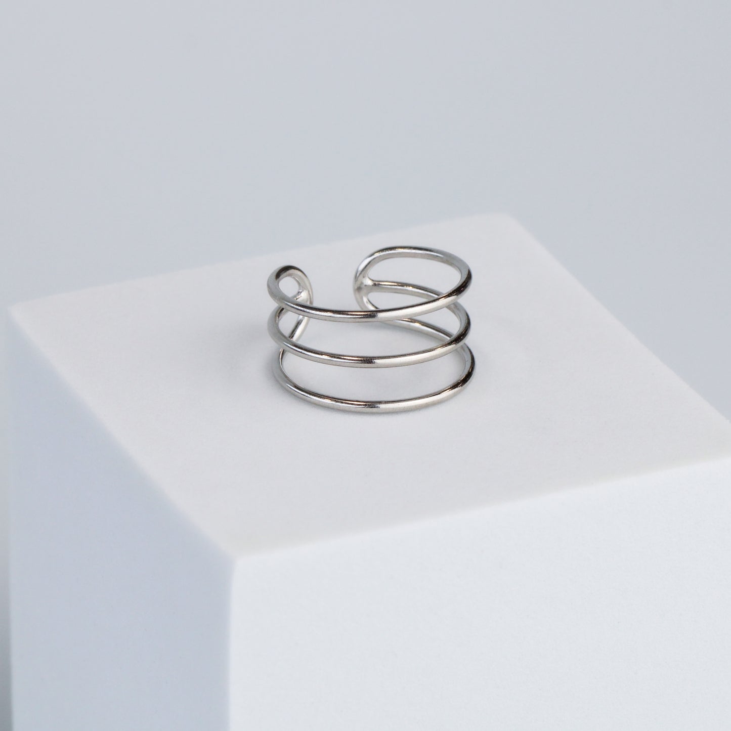 Adjustable Triple Band Ring