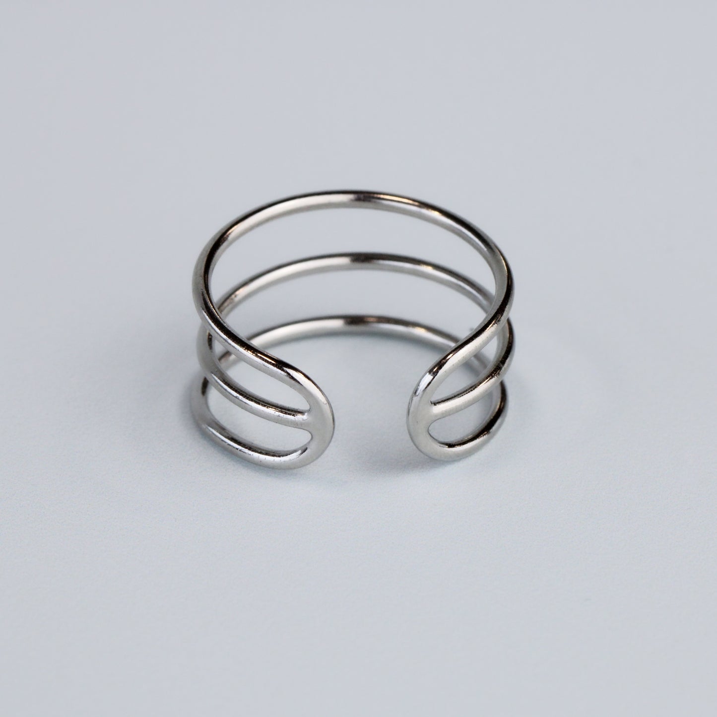 Adjustable Triple Band Ring