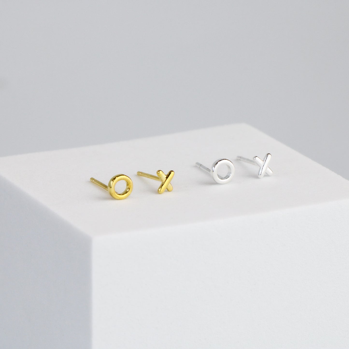 Hugs and Kisses Stud Earrings