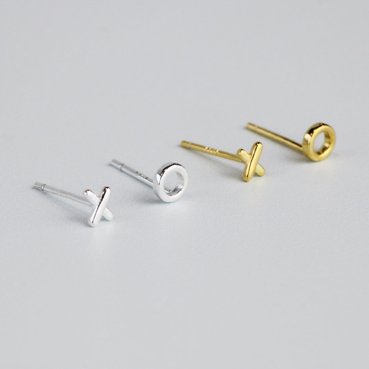 Hugs and Kisses Stud Earrings