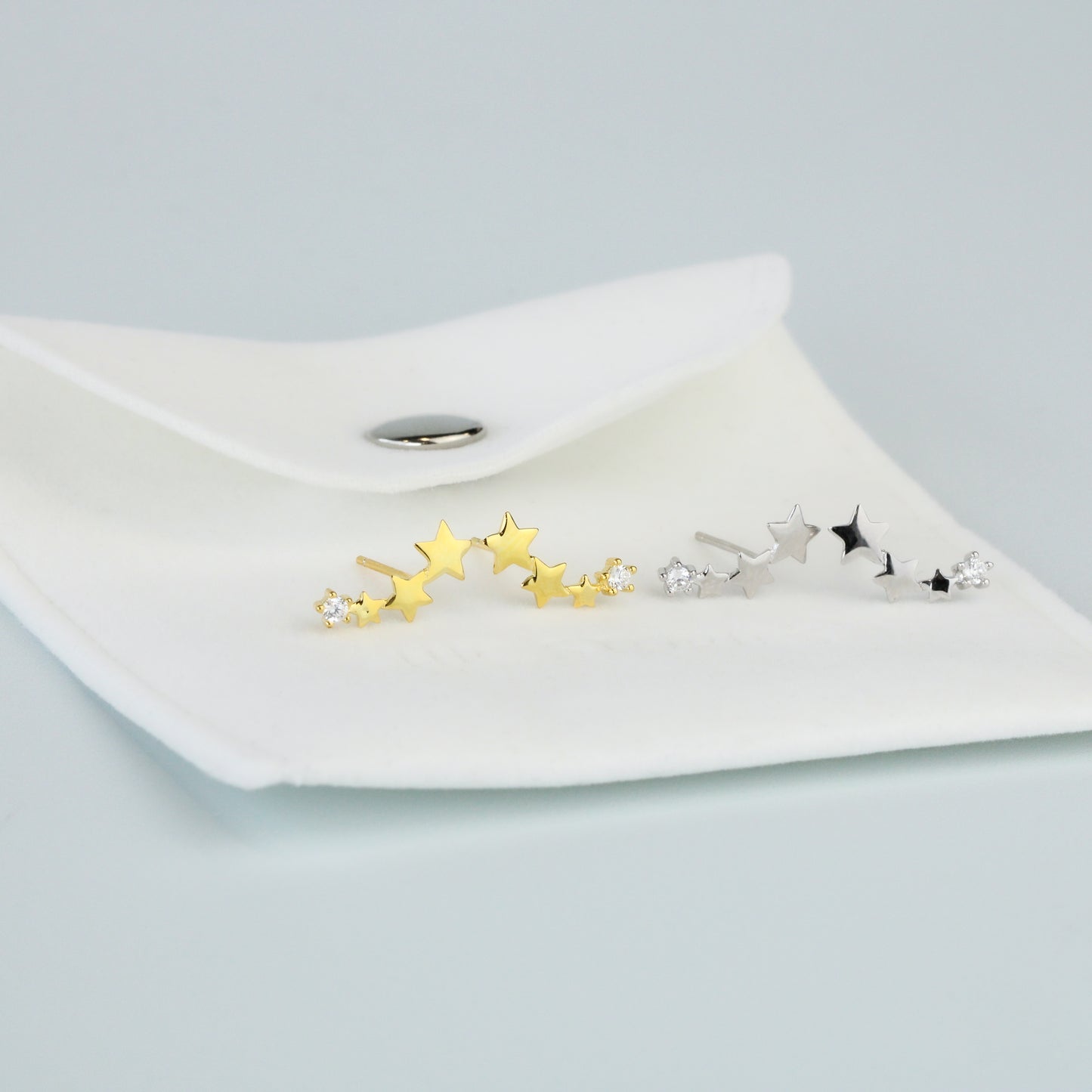 Shooting Star Ear Climber Earrings