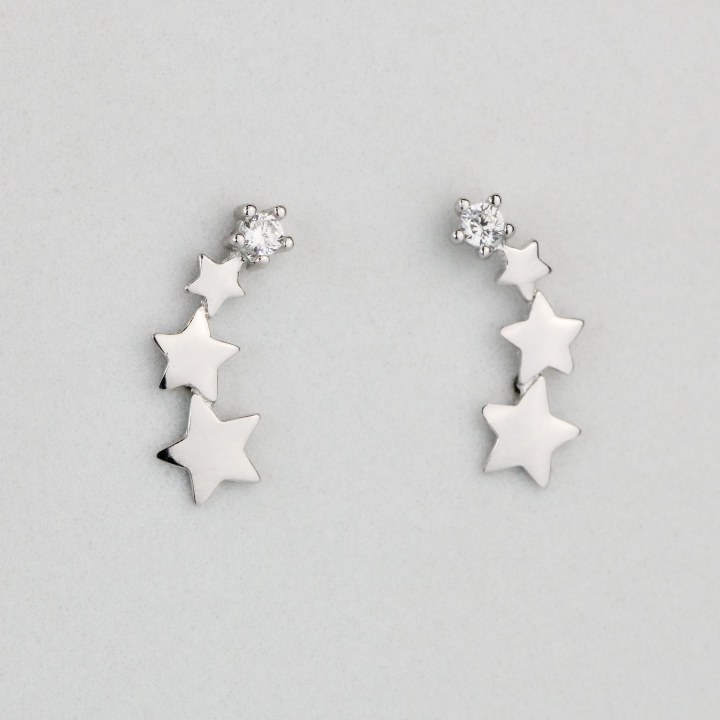 Shooting Star Ear Climber Earrings