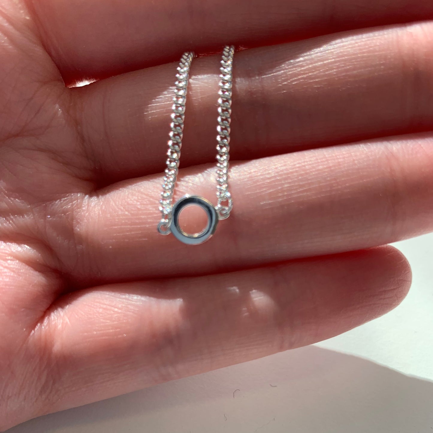 X and O Pendant Choker Necklaces
