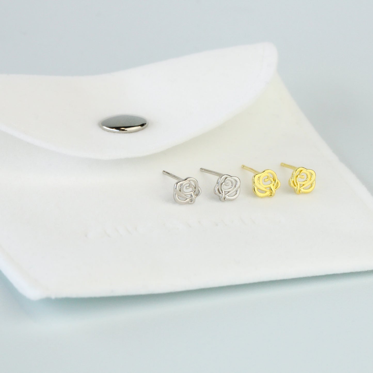 Rose Stud Earrings