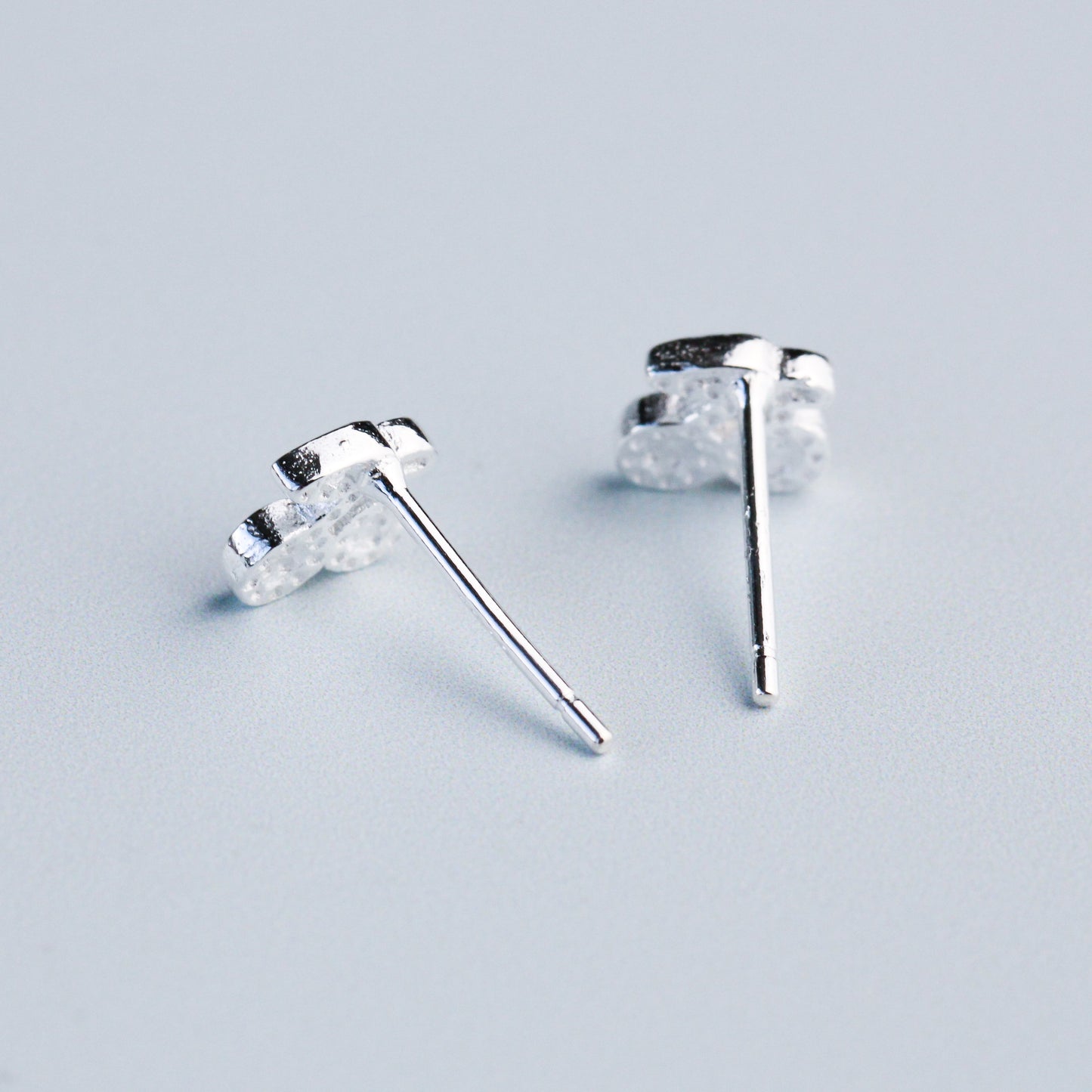 Tiny Cherry Stud Earrings