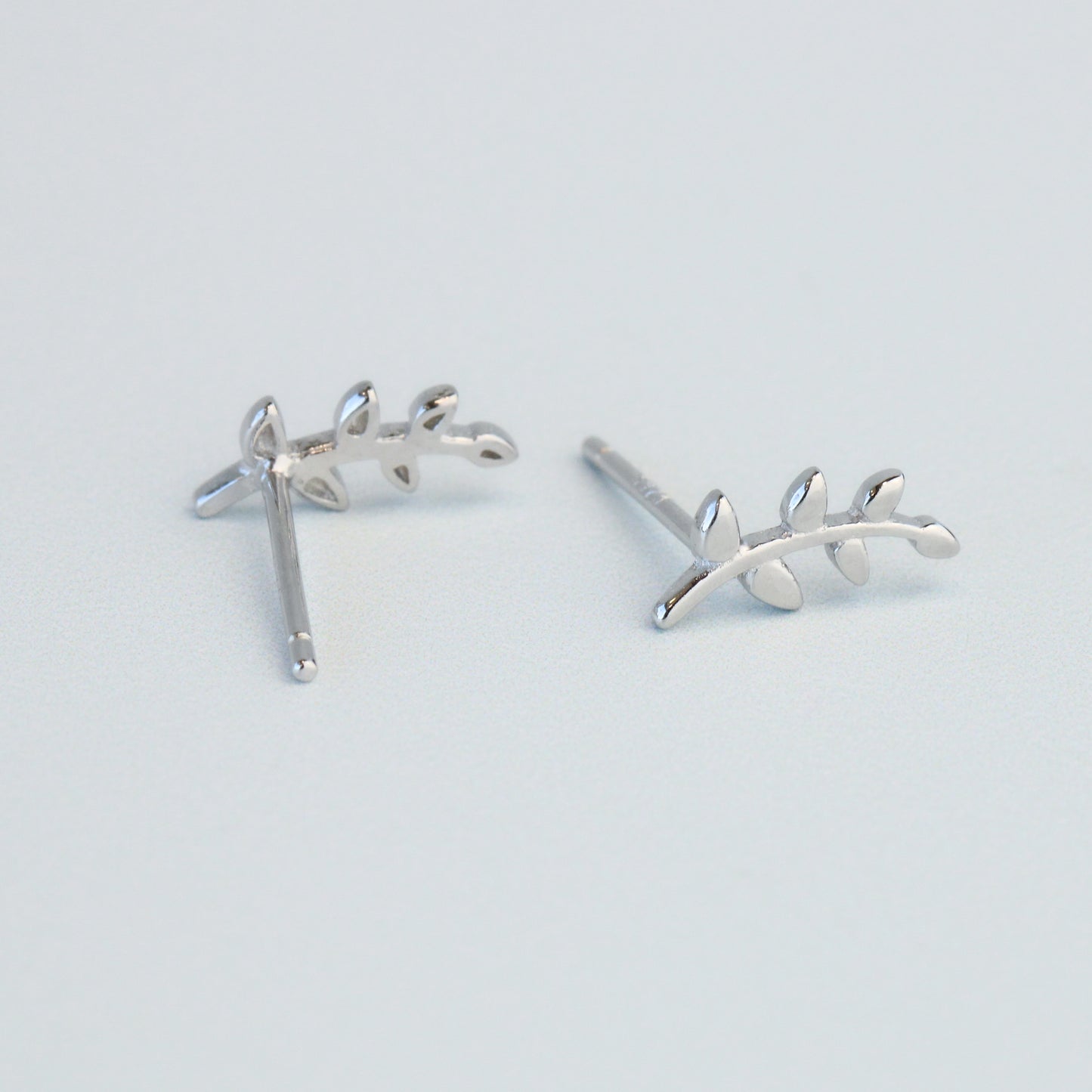 Curved Branch Stud Earrings