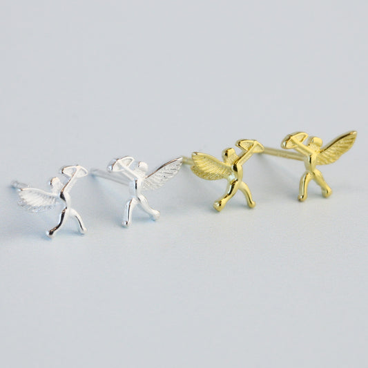 Cupid Stud Earrings