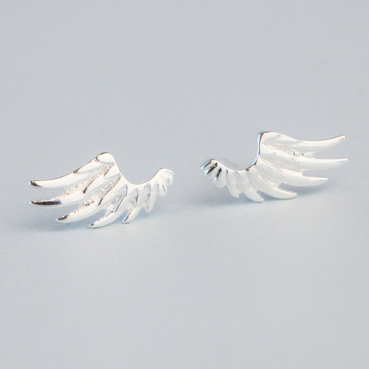 Angel Wing Stud Earrings