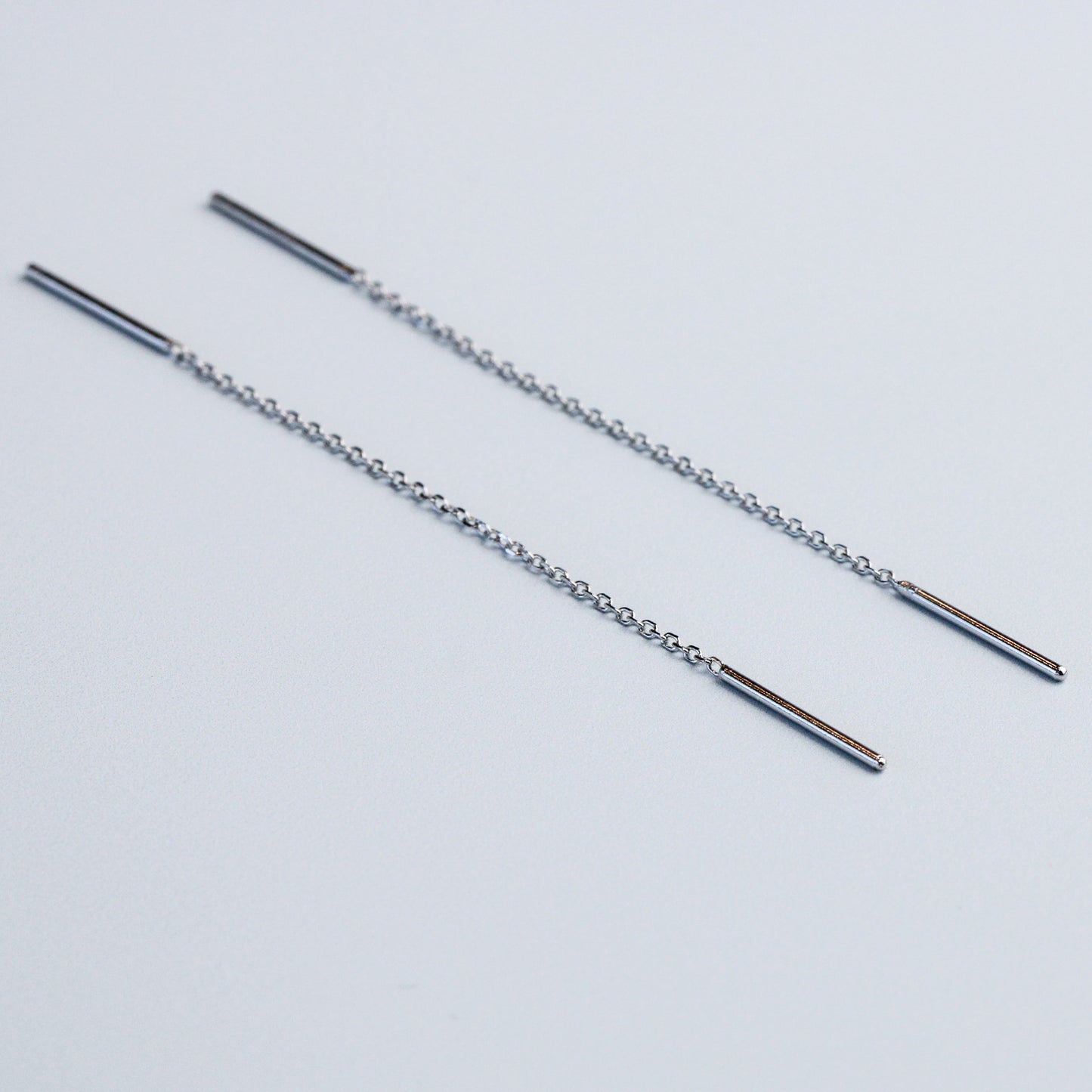 Chain Threader Dangle Earrings