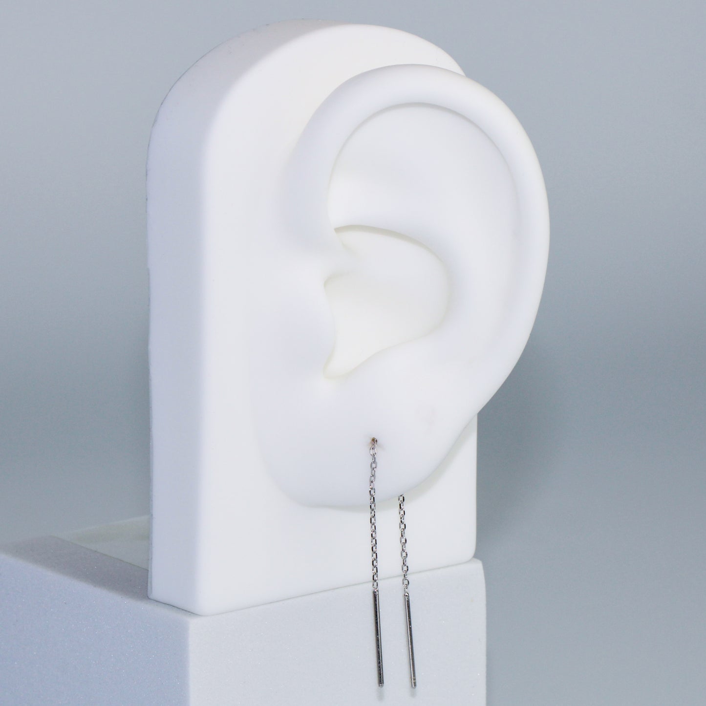Chain Threader Dangle Earrings