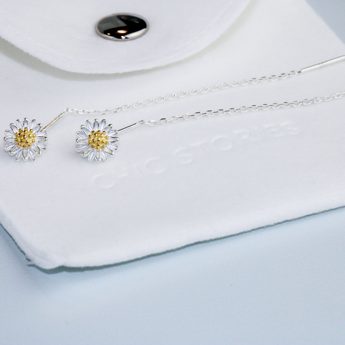 Daisy Chain Threader Earrings