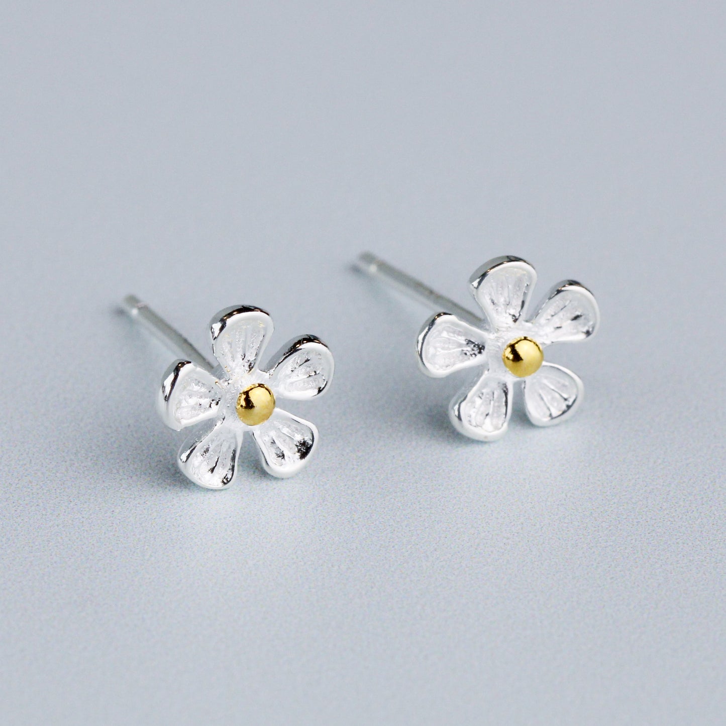 Tiny Flower Stud Earrings