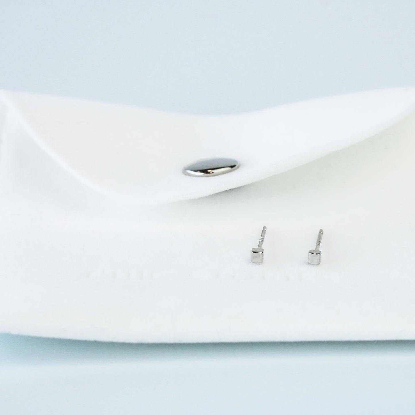 Tiny Cube Earrings