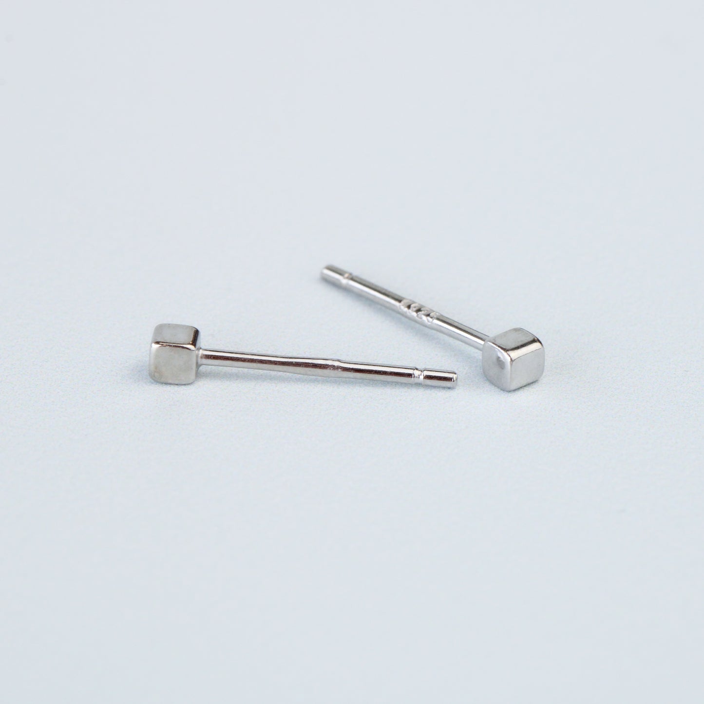 Tiny Cube Earrings