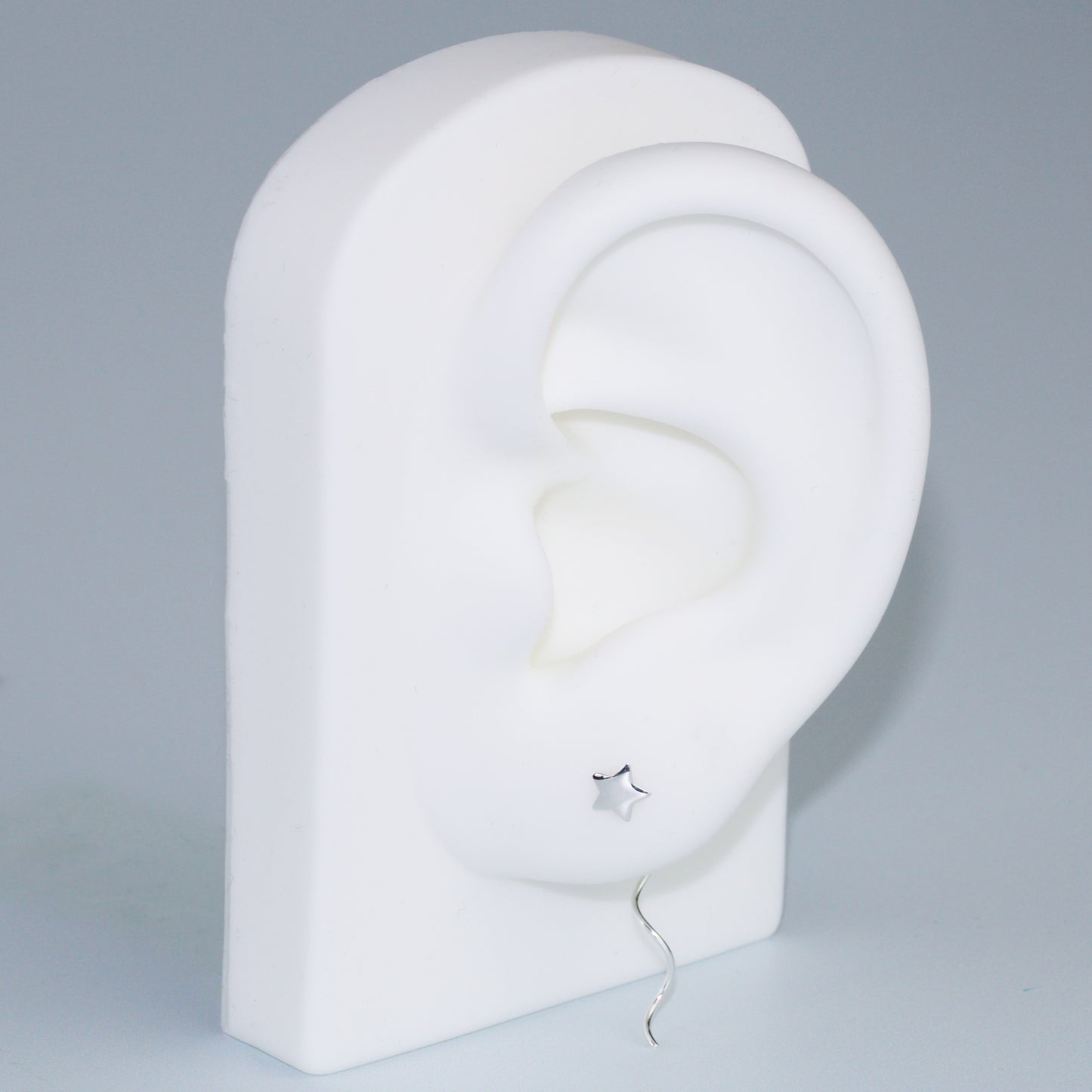 Star Spiral Threader Earrings