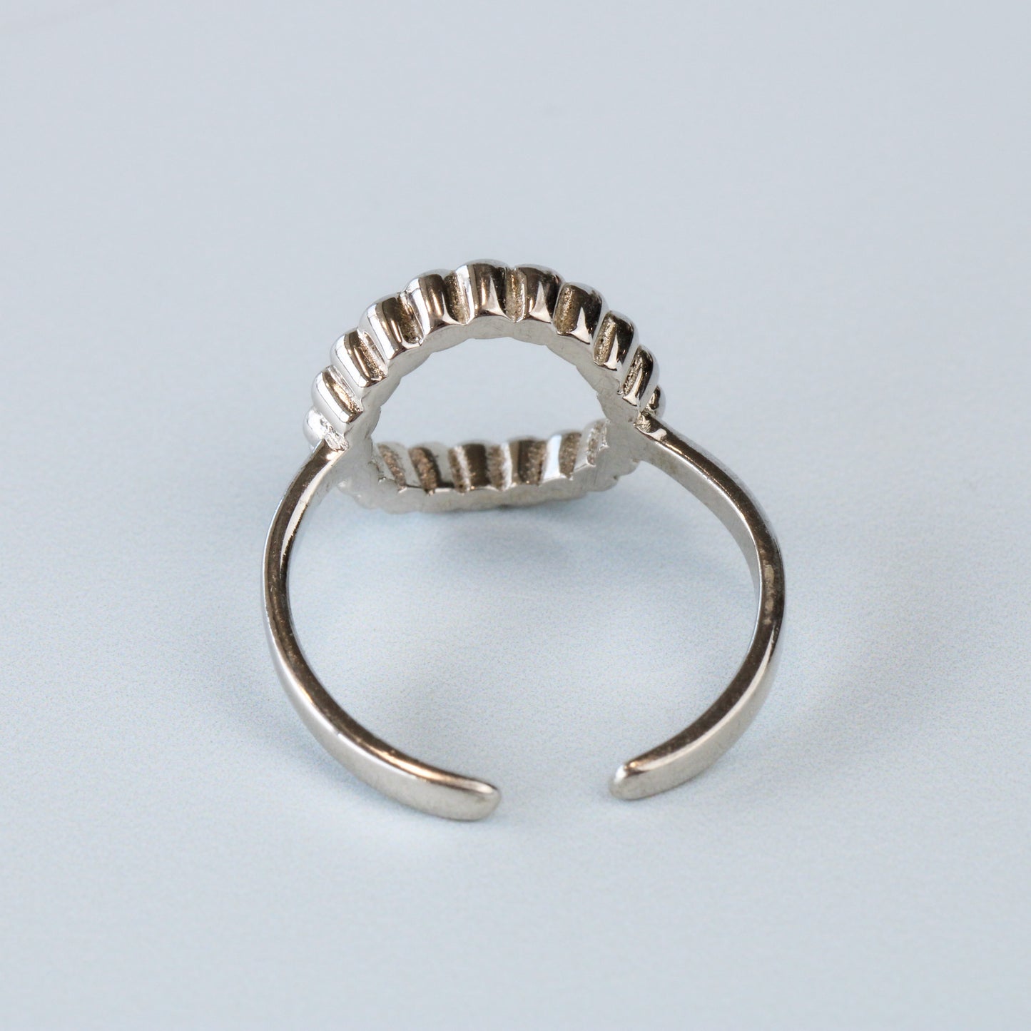 Circle Detail Adjustable Ring