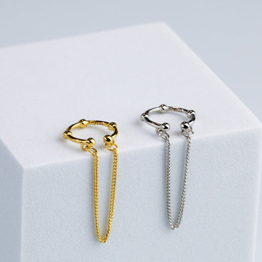 Chain Dangle Ear Cuff