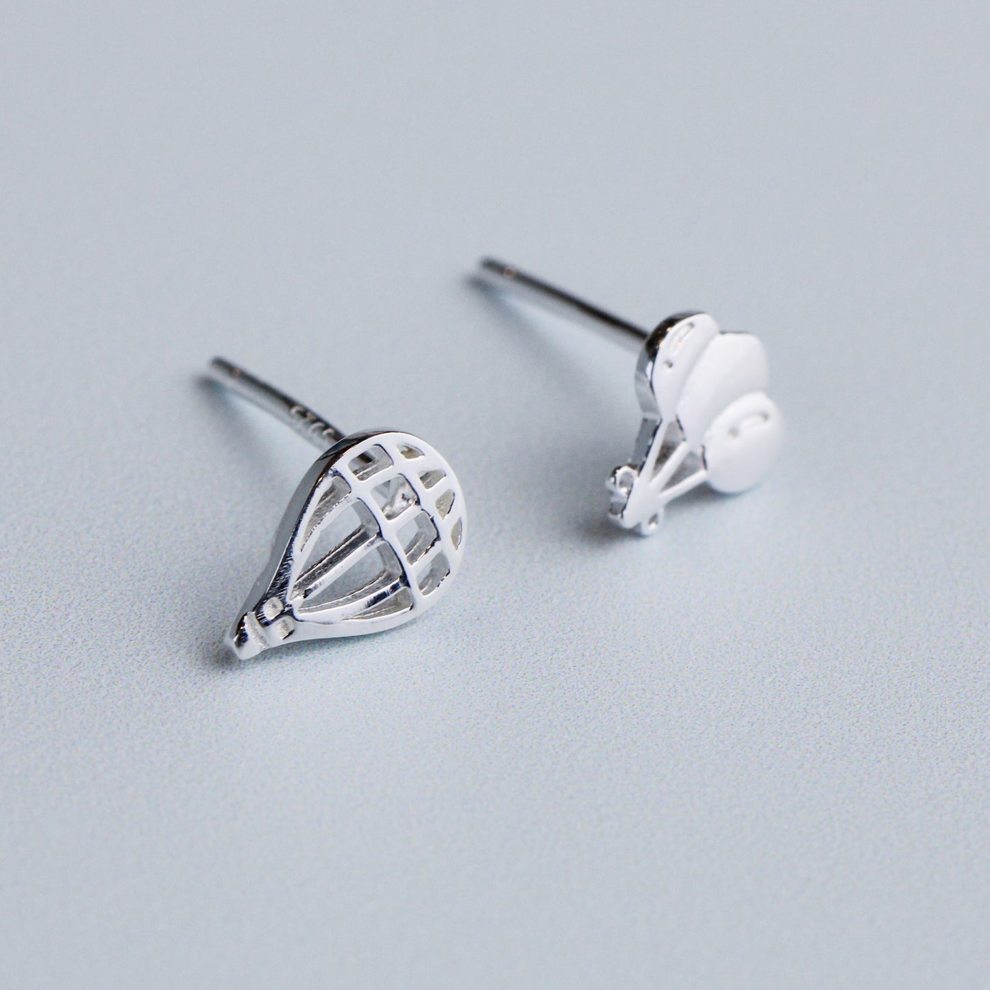 Sterling Silver Balloon Studs
