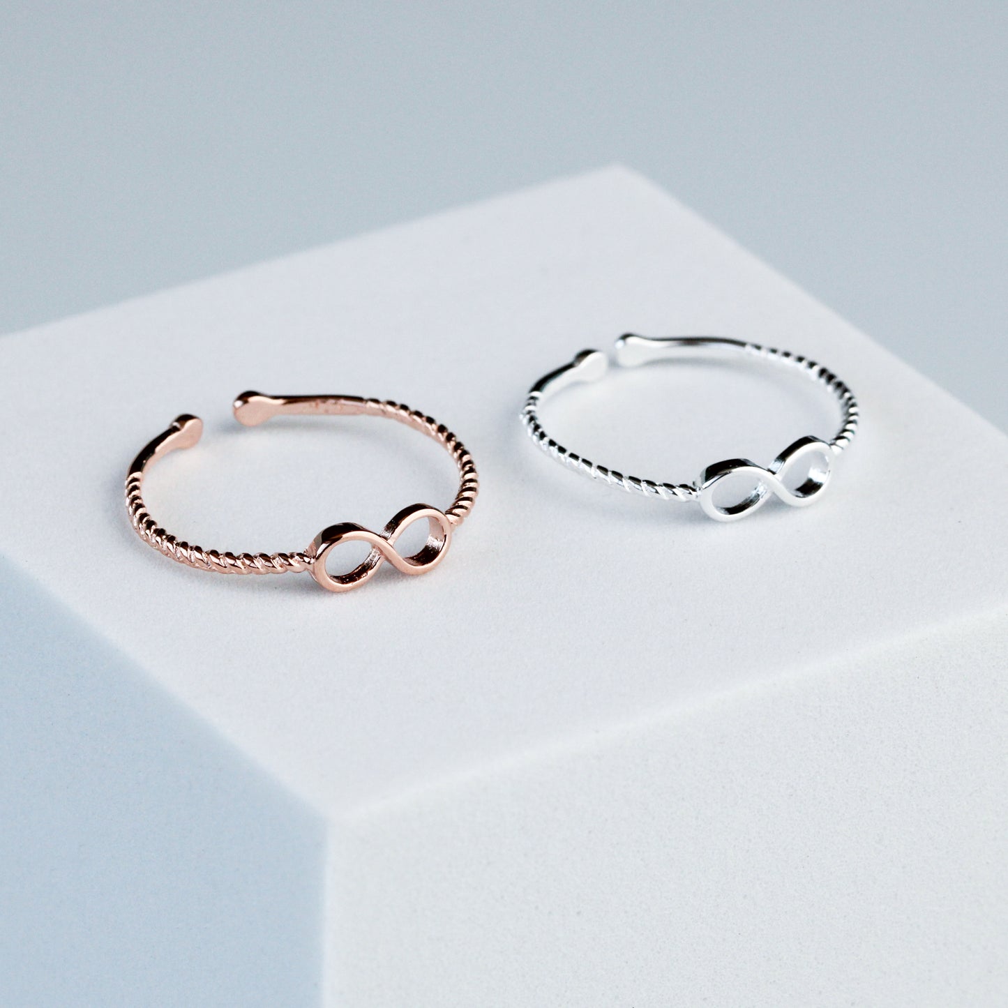 Adjustable Infinity Symbol Ring