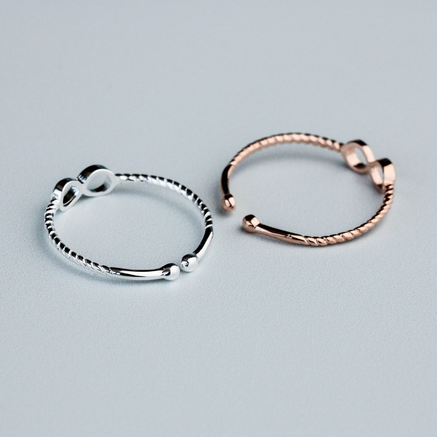 Adjustable Infinity Symbol Ring