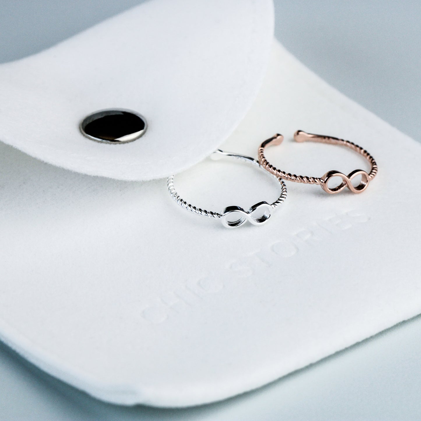 Adjustable Infinity Symbol Ring
