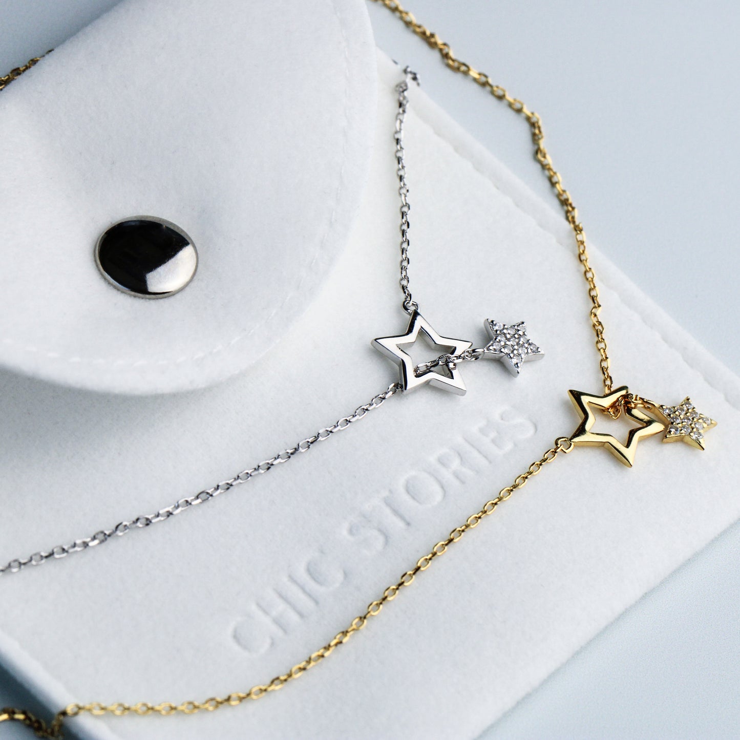 Star Threader Pendant Necklace