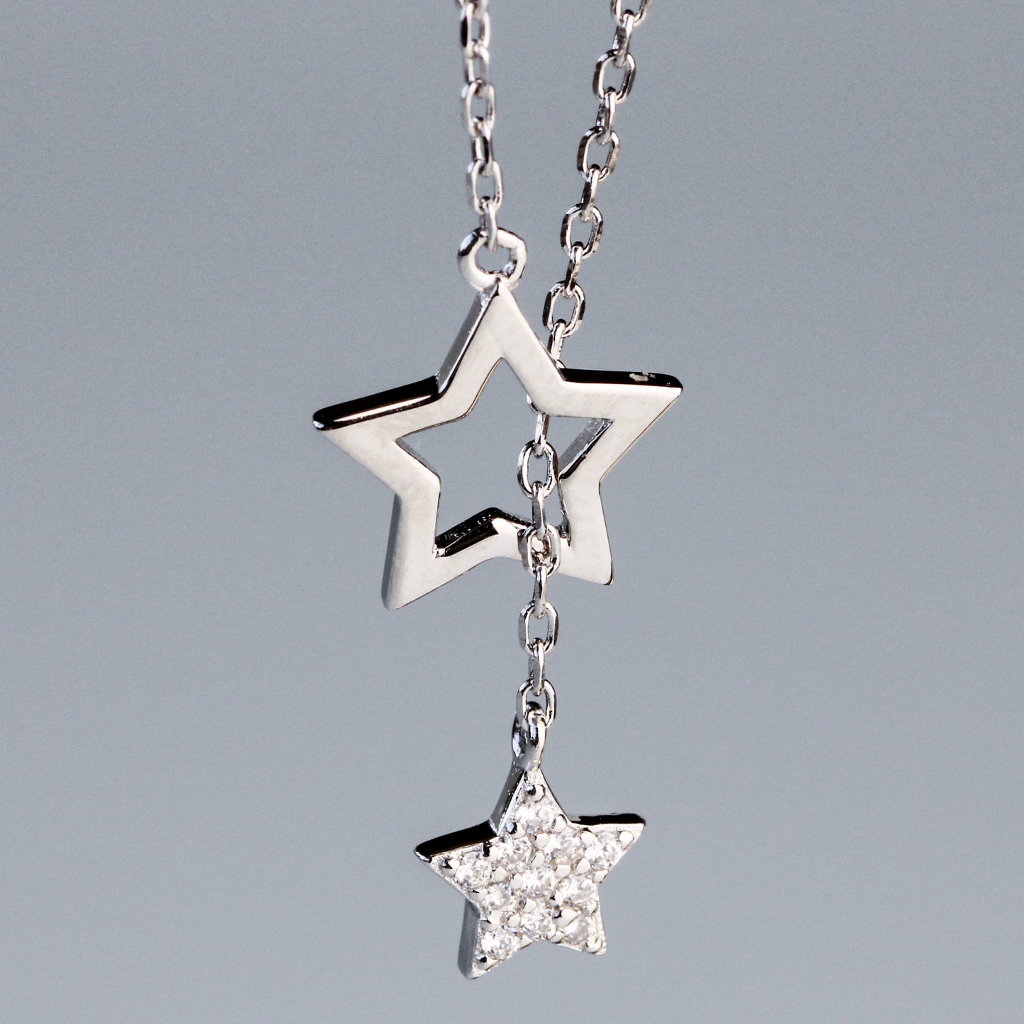Star Threader Pendant Necklace