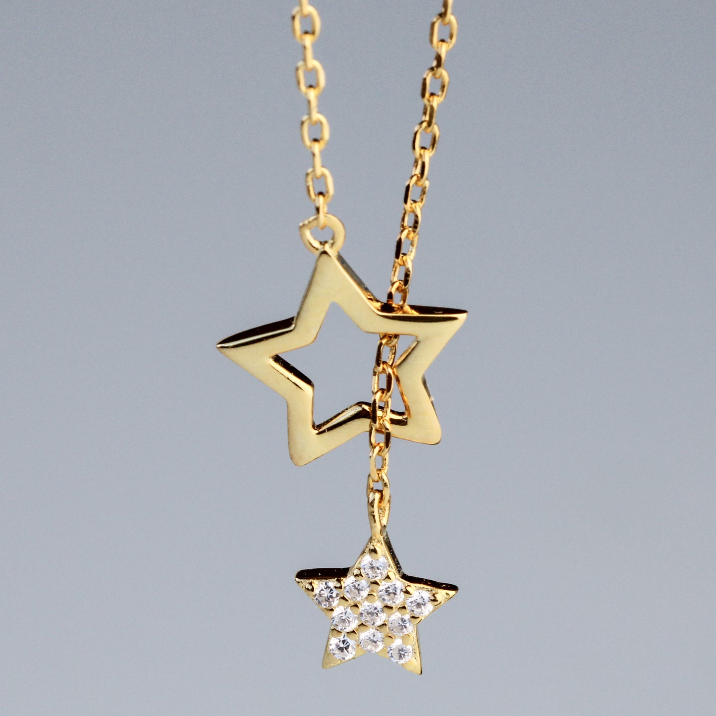 Star Threader Pendant Necklace