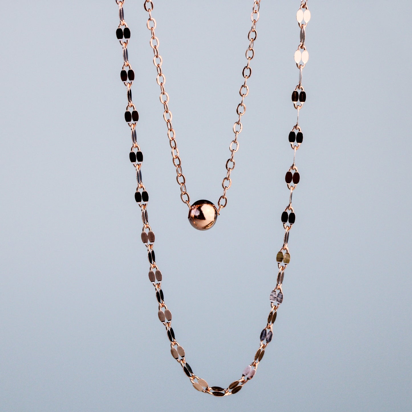 Double Layer Chain Necklace