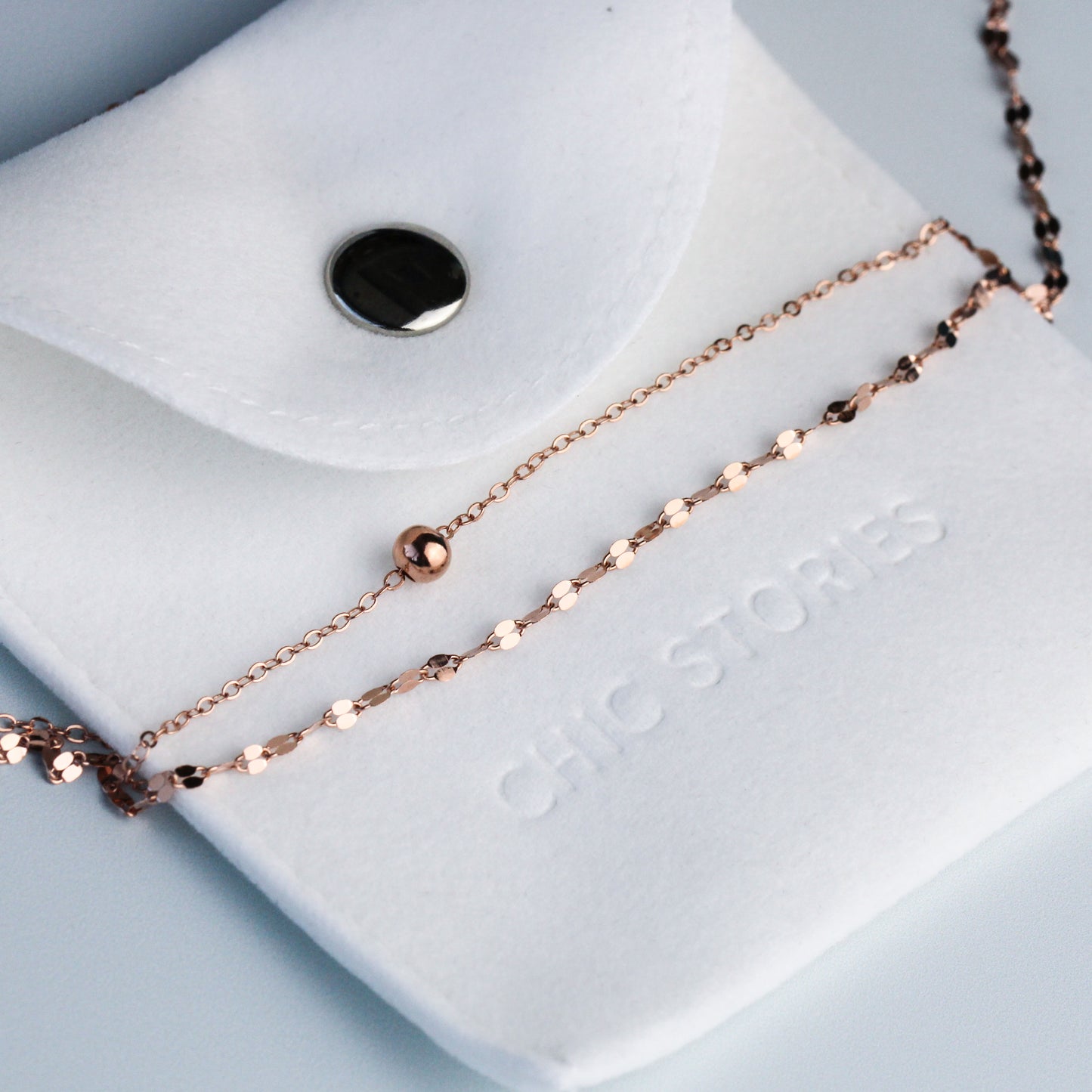 Double Layer Chain Necklace
