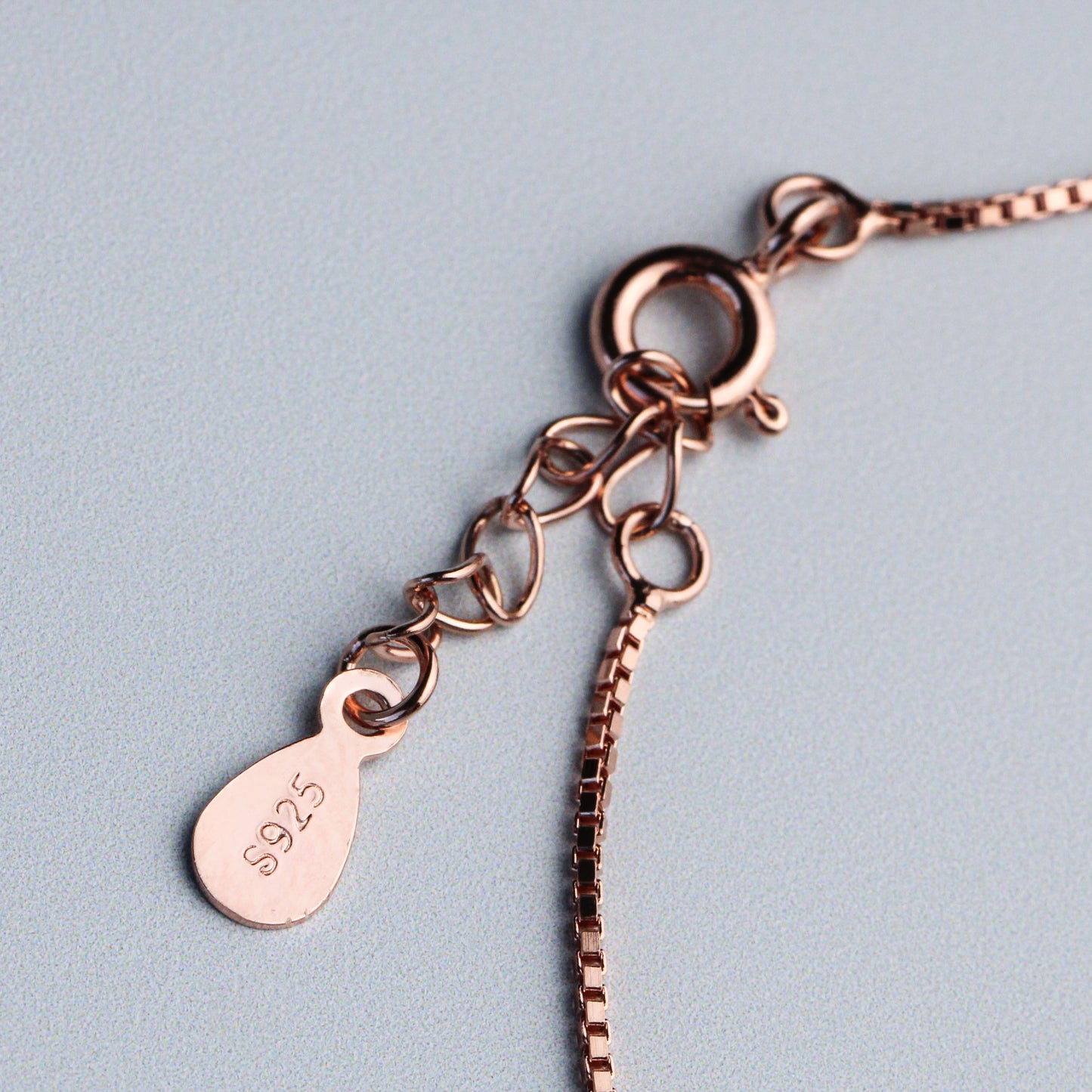 White Crystal Chain Bracelet