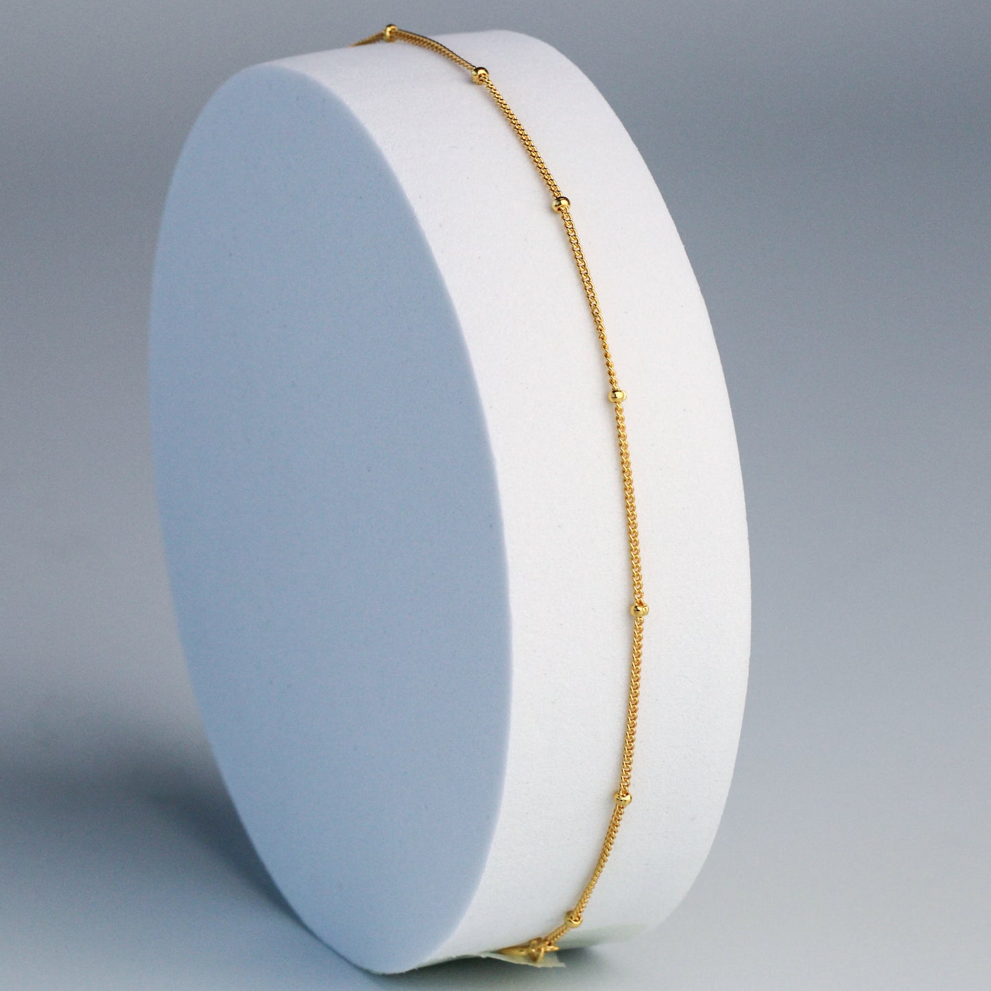 Bead Detail Chain Bracelet