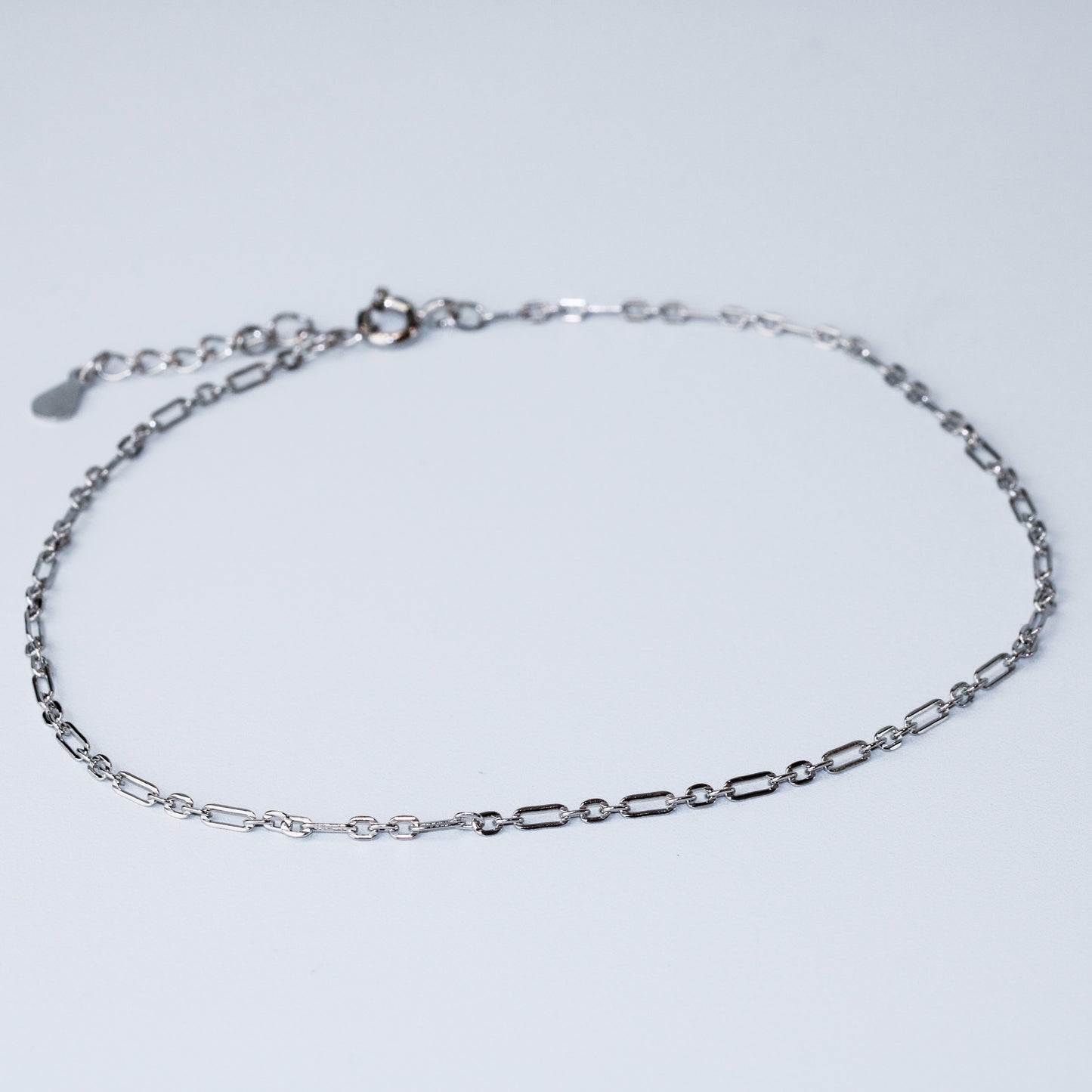 Rectangle Link Chain Anklet