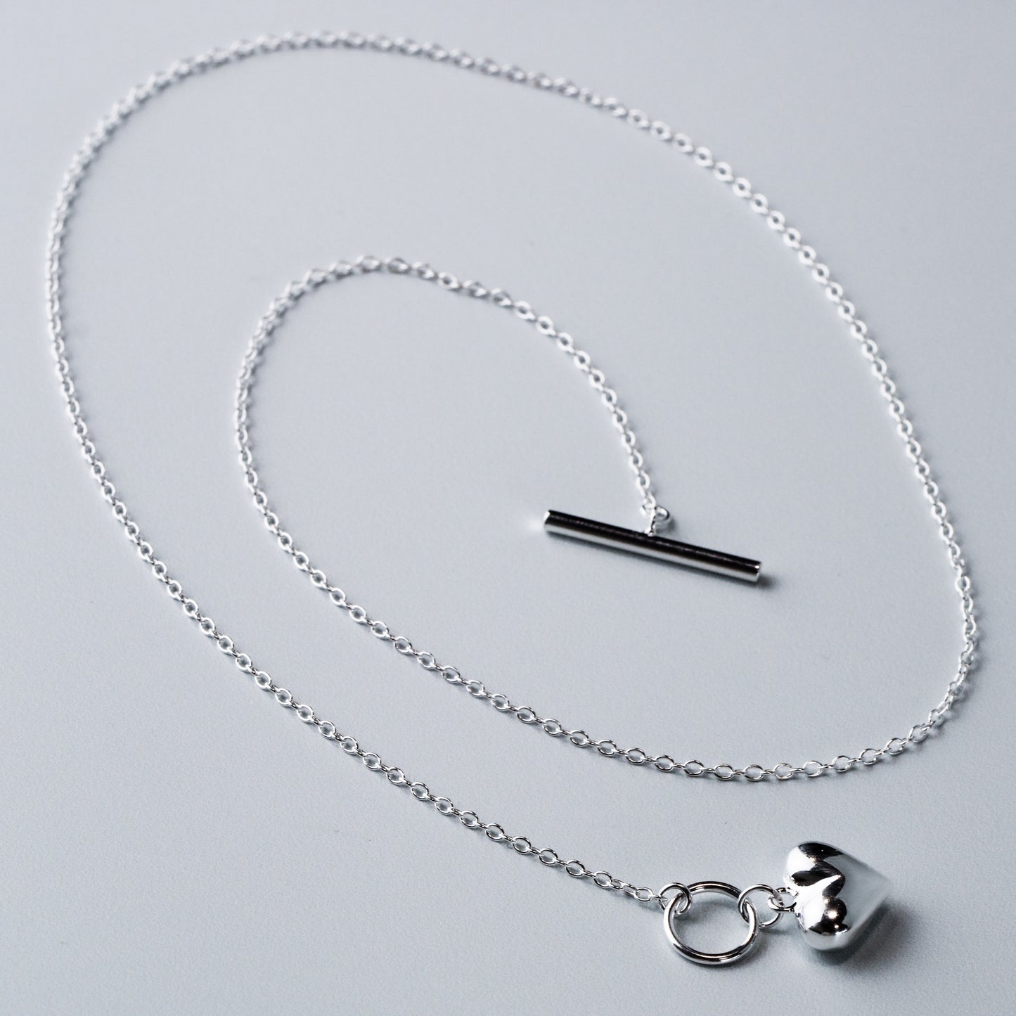 Heart Toggle Pendant Necklace