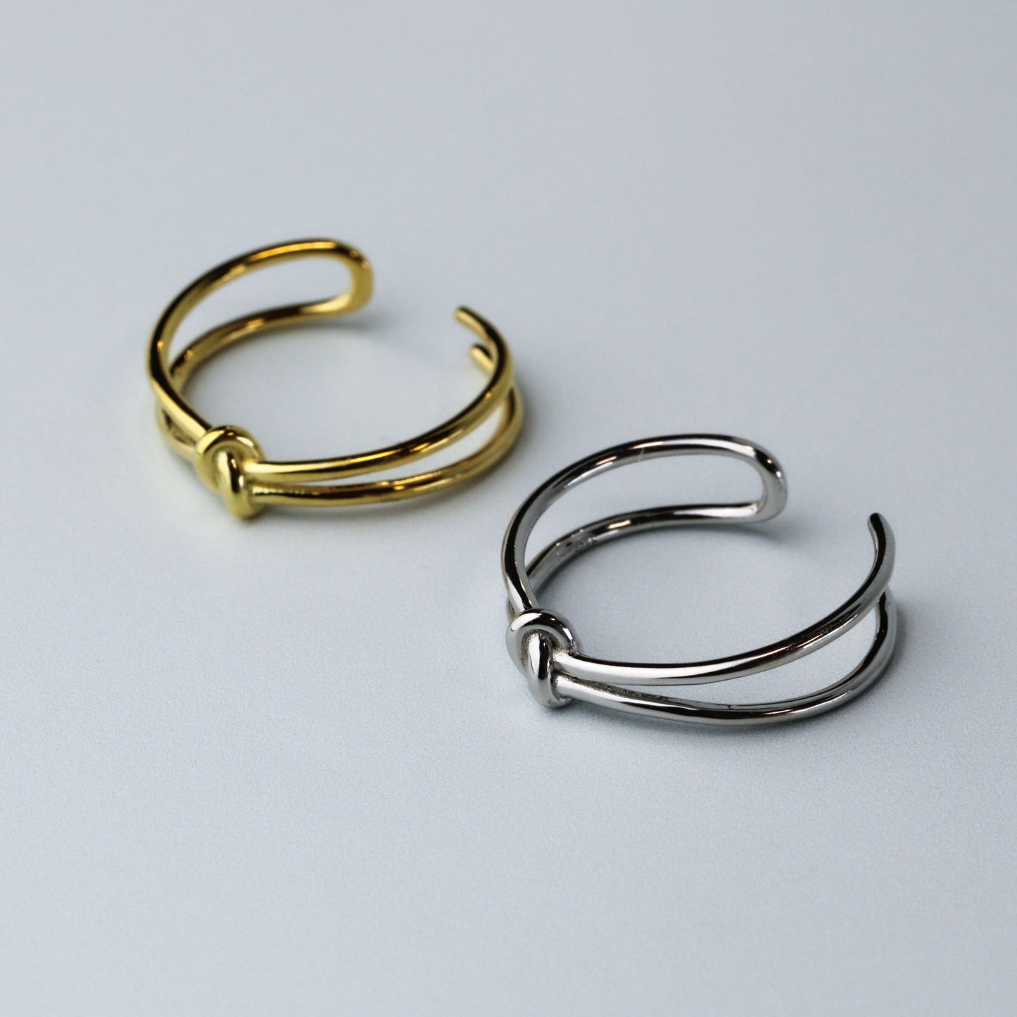Knot Detail Adjustable Ring