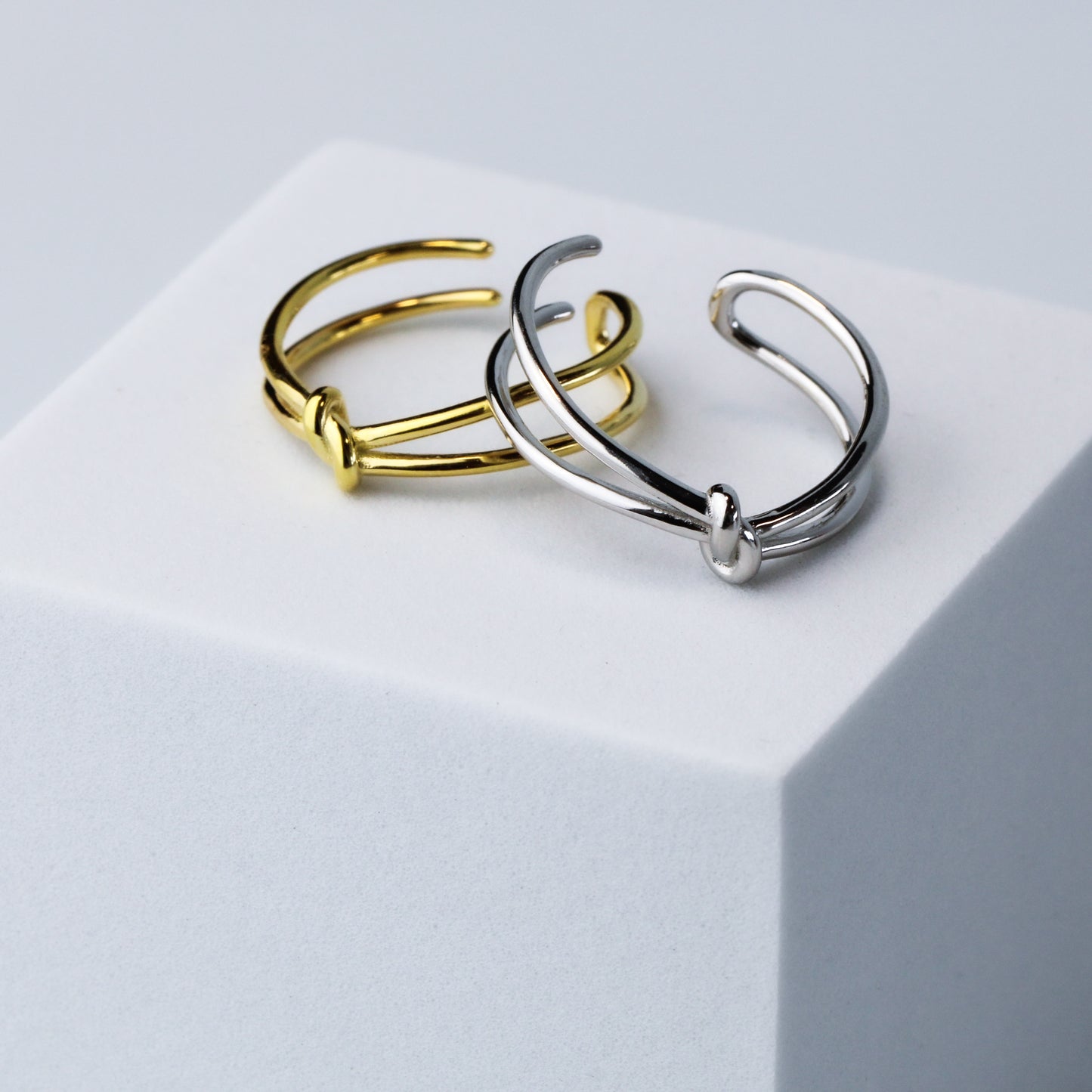 Knot Detail Adjustable Ring