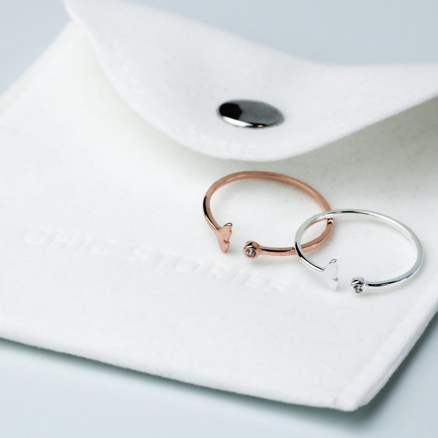 Whale Fin Adjustable Ring