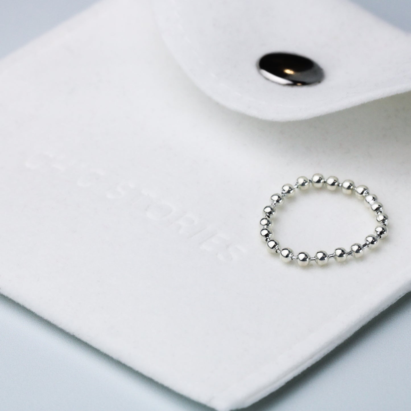 Bead Chain Flexible Ring