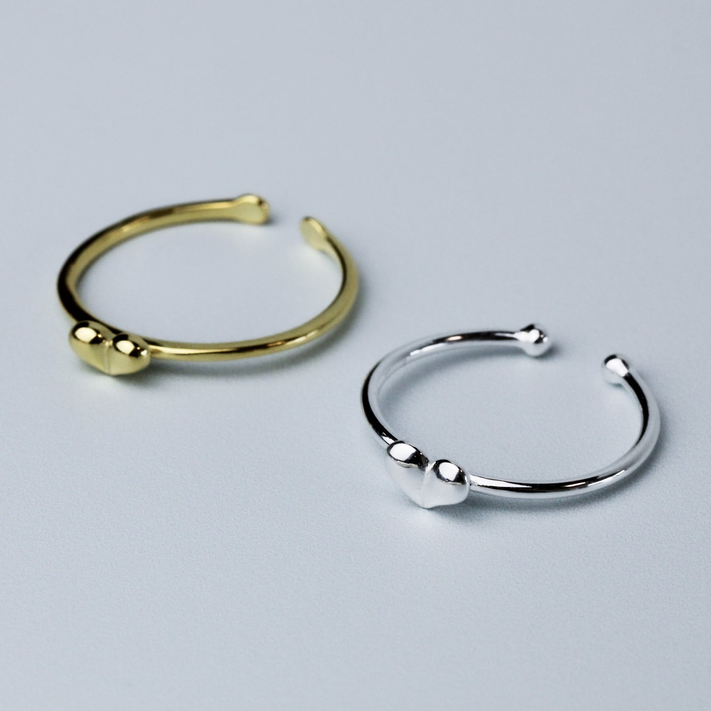 Tiny Heart Adjustable Ring