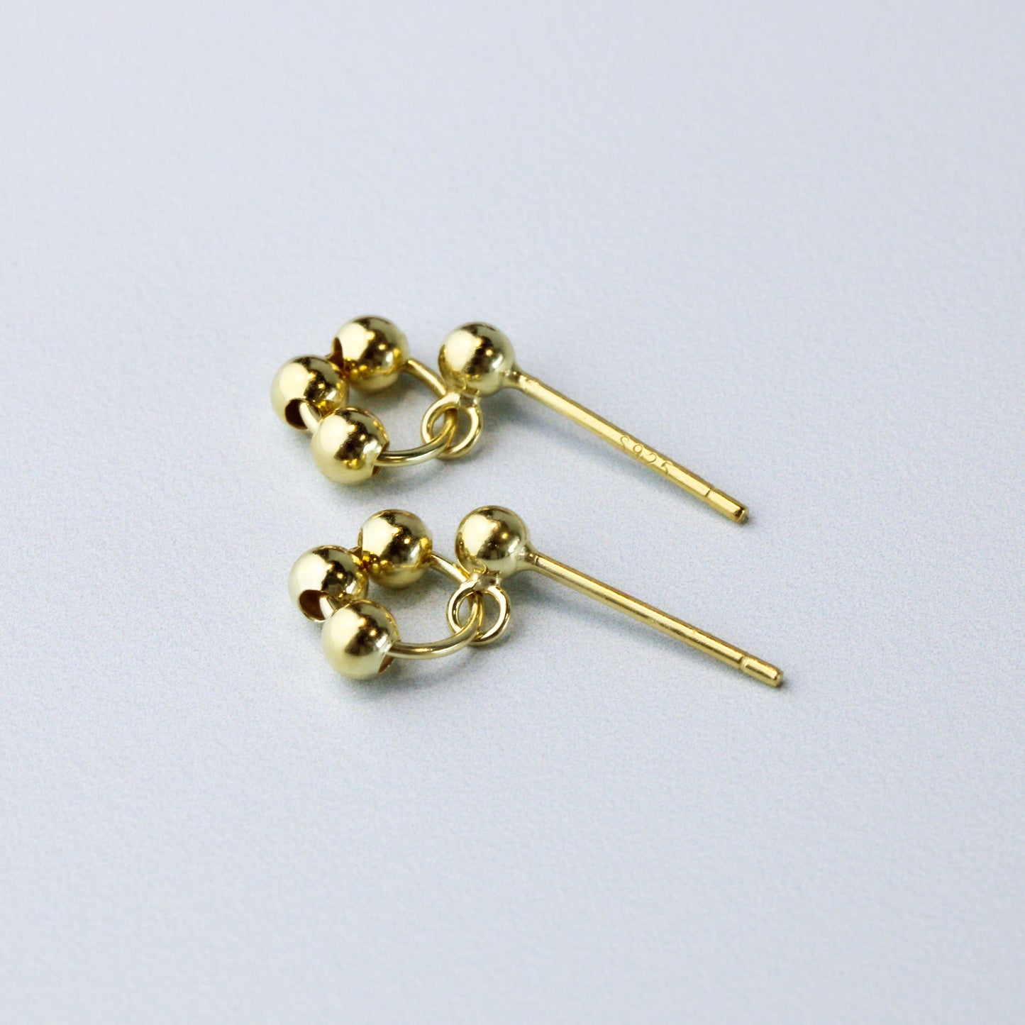 Sterling Silver Circle Studs