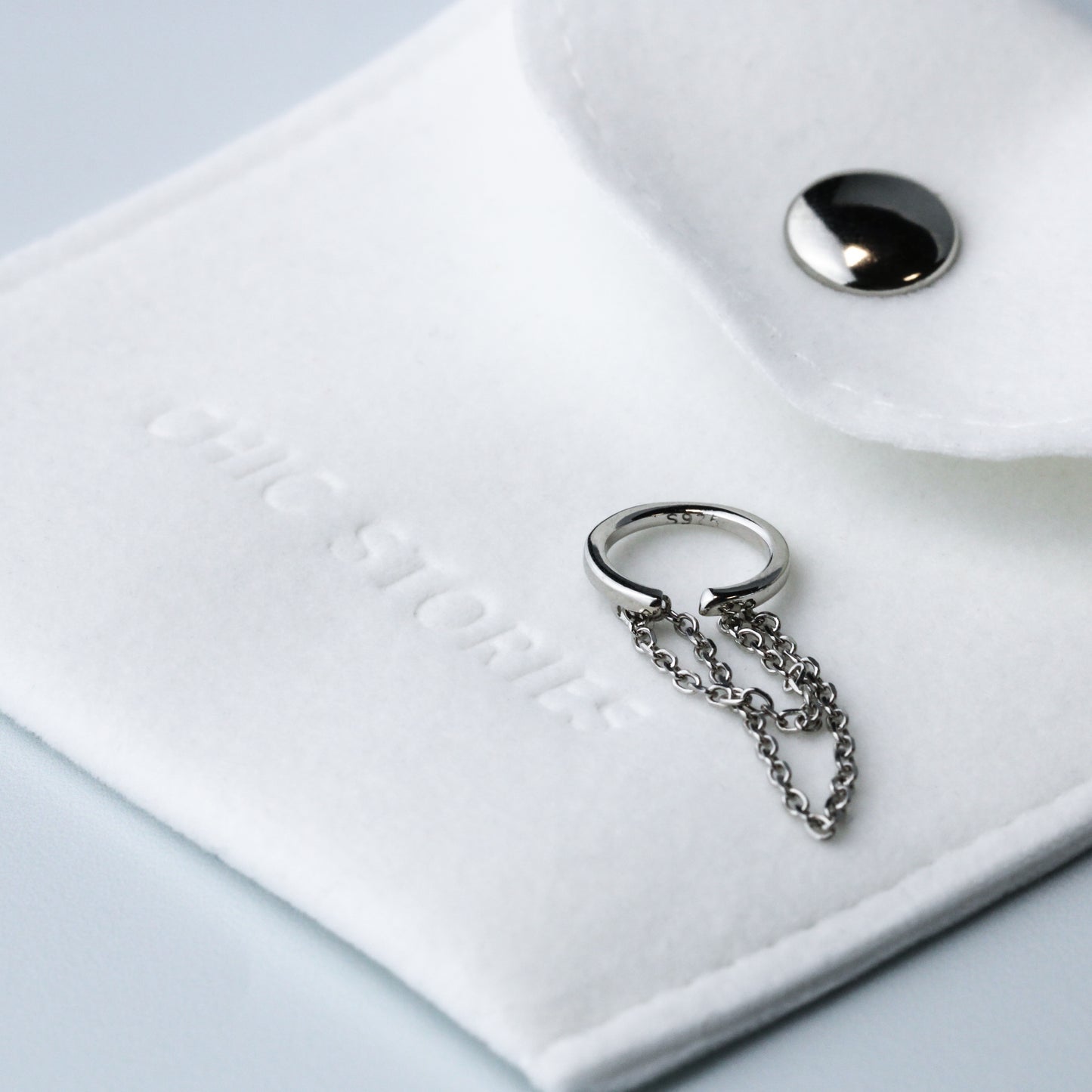 Chain Dangle Ear Cuff