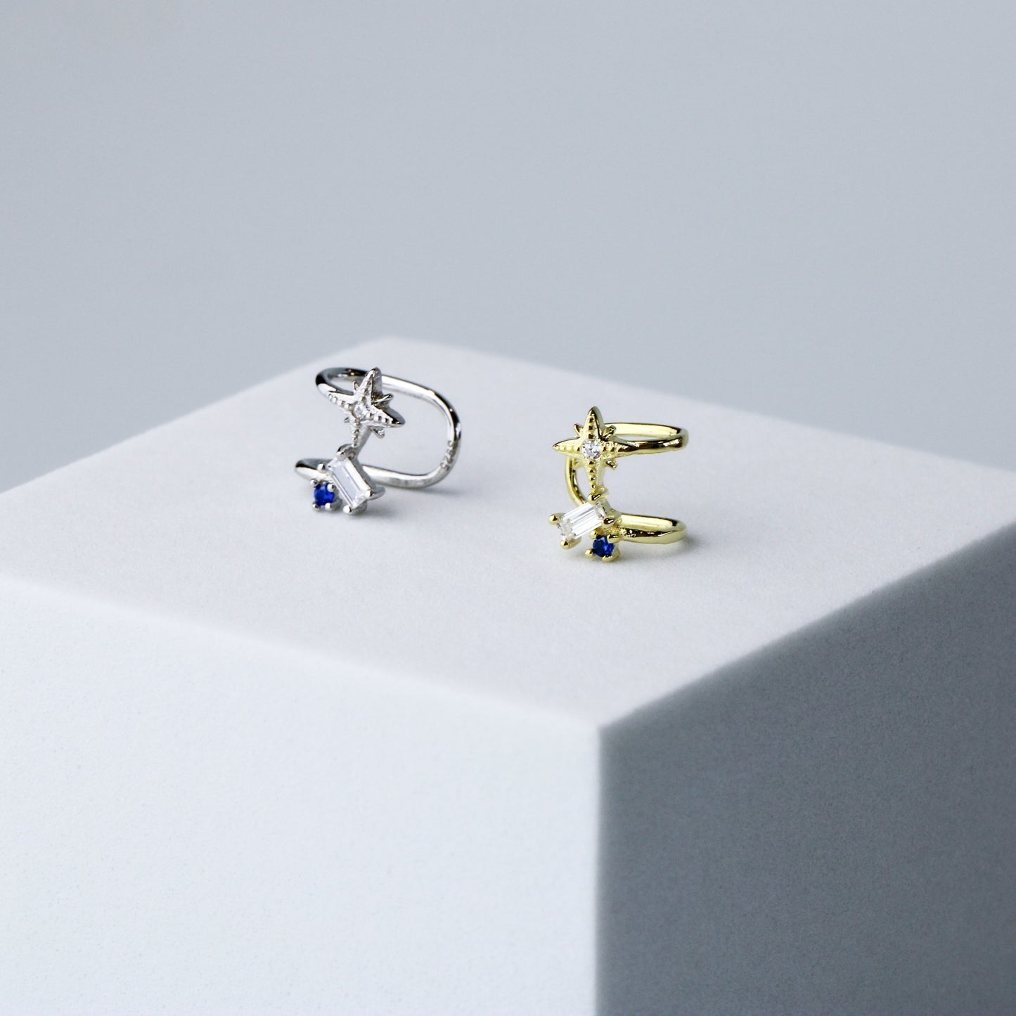 Crystal Star Ear Cuff