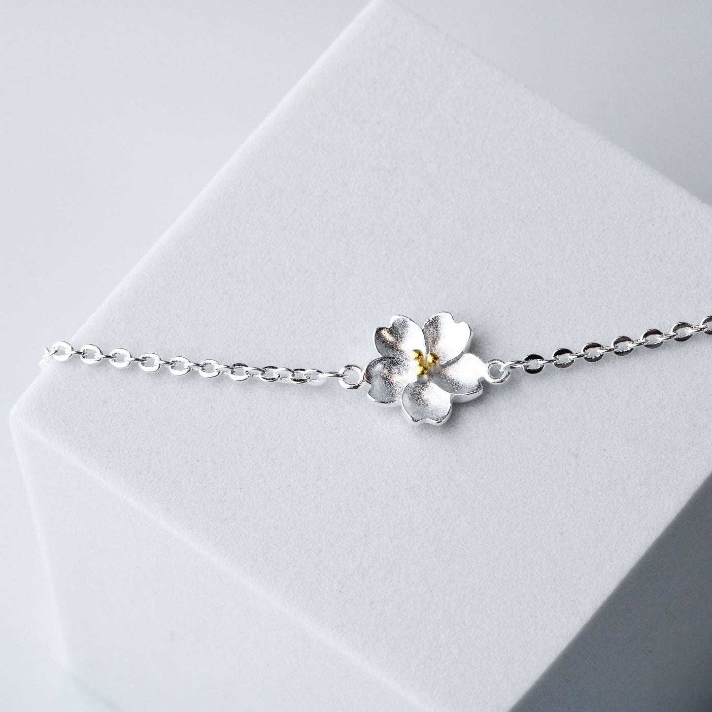 Sakura Flower Bracelet