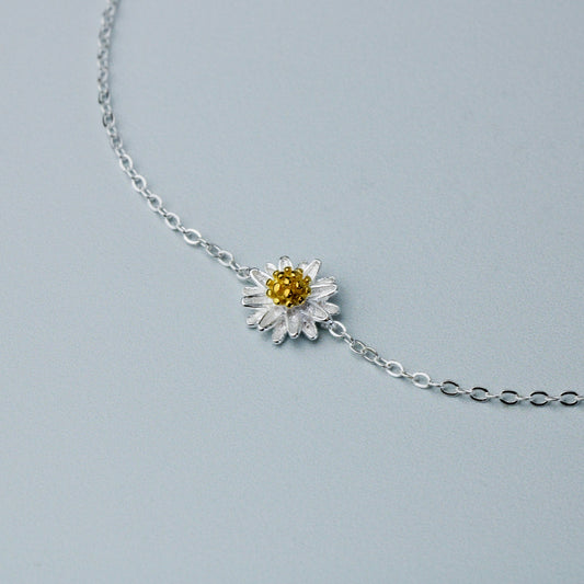 Daisy Pendant Anklet