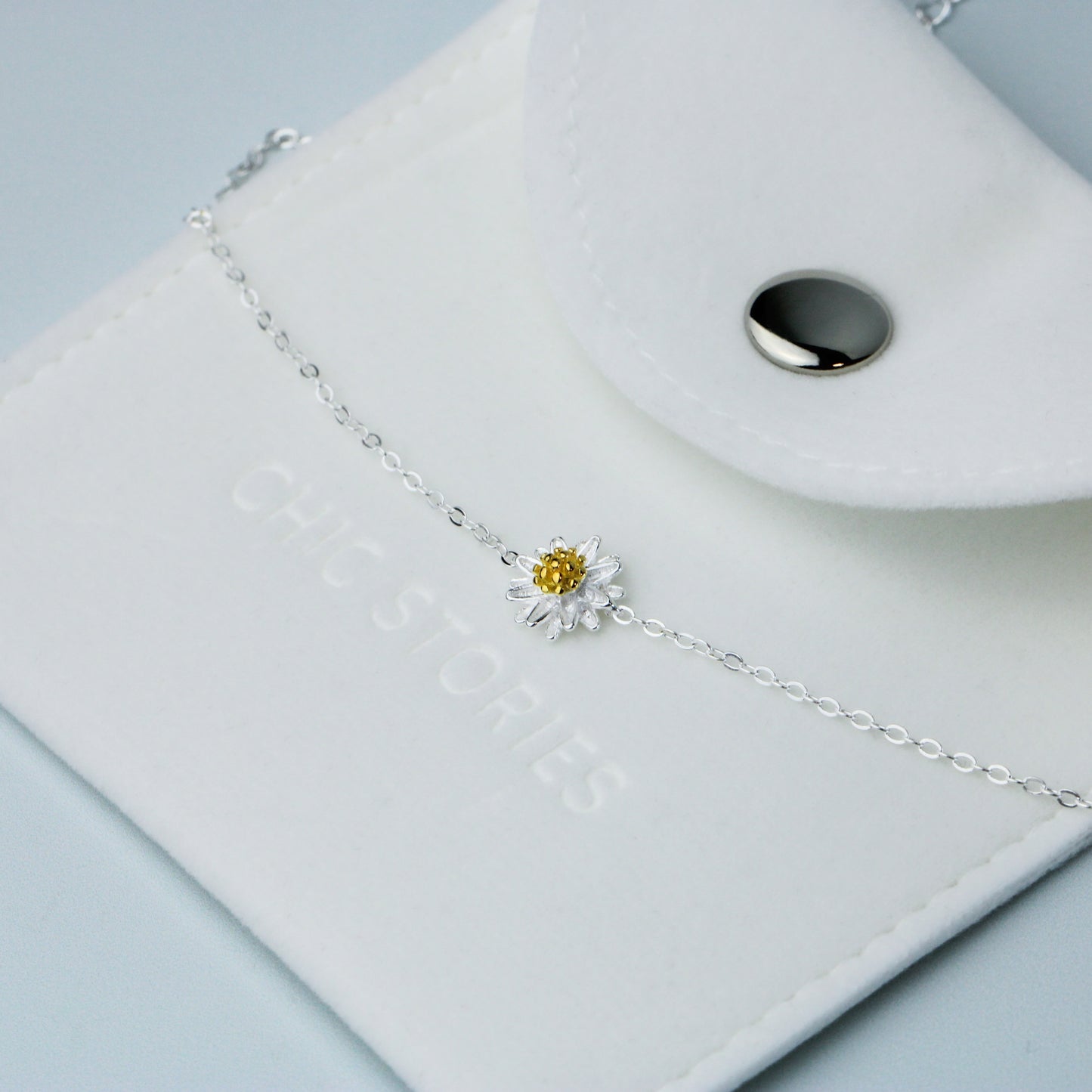Daisy Pendant Anklet