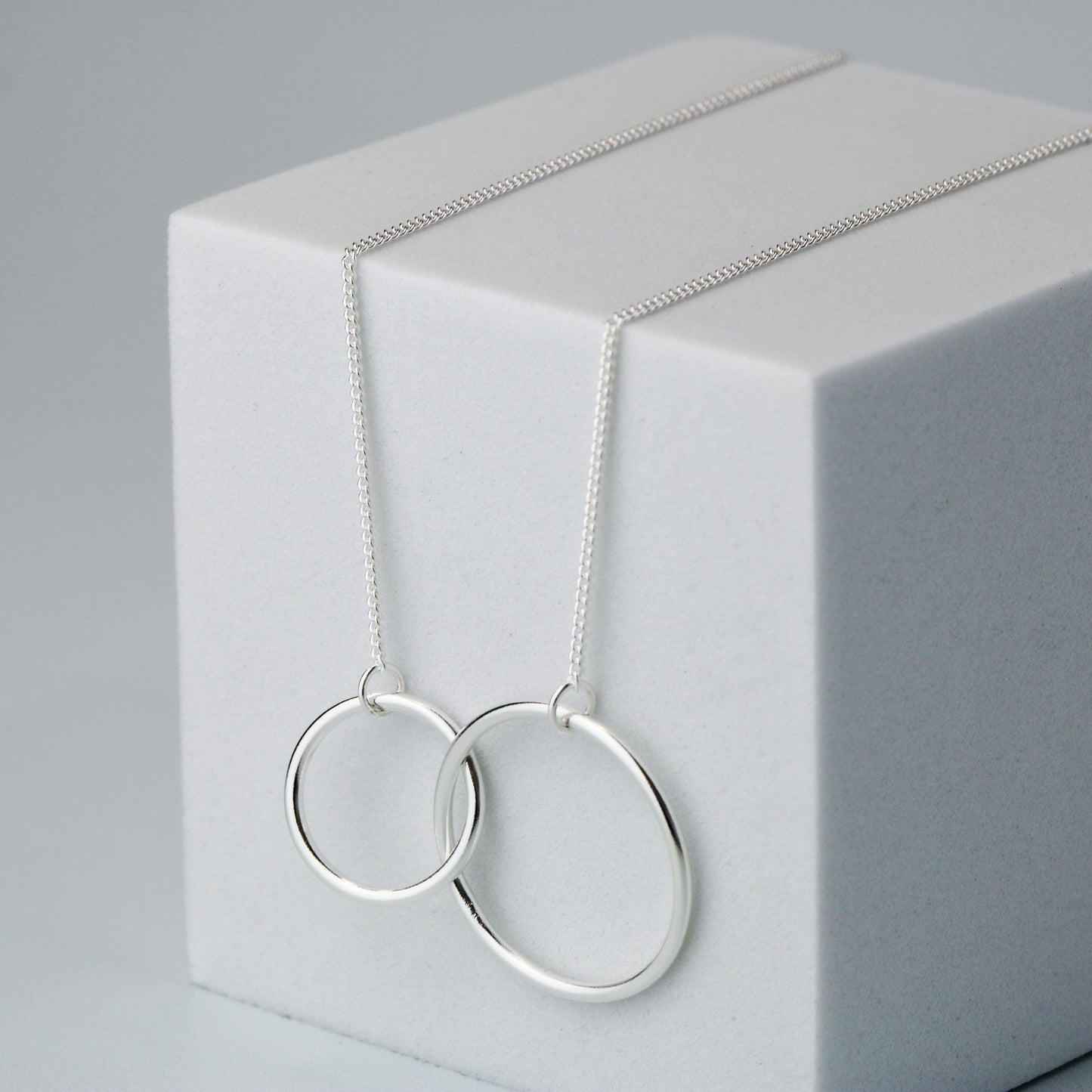 Interlocking Rings Necklace