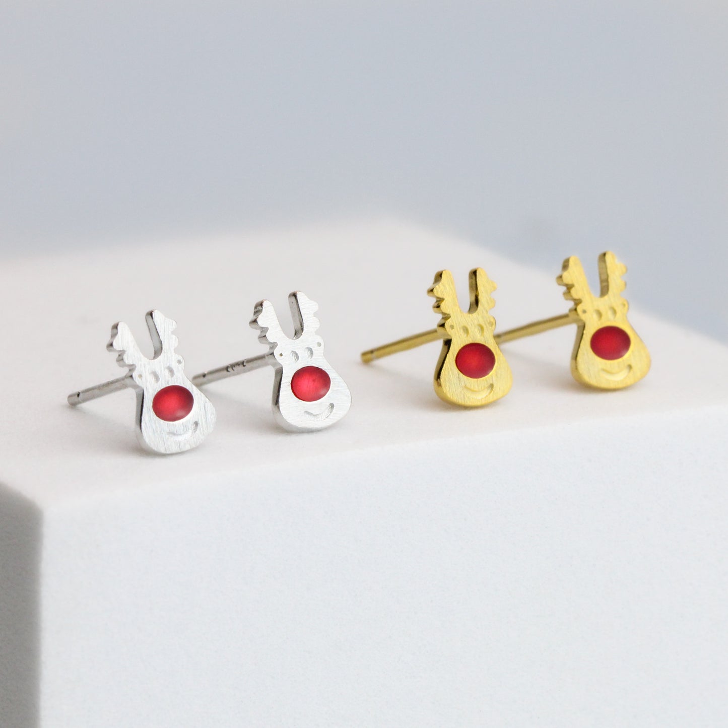Rudolph the Reindeer Stud Earrings